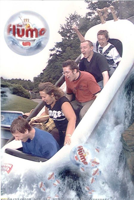a picture of me and my mates on the flume