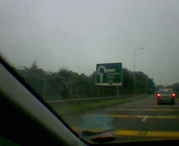 The sight of the first almost bump