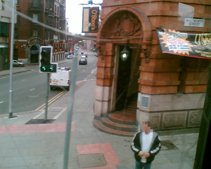 Osheas from outside during the day.